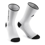 Chaussettes Assos RS Superleger - Blanc/Noir