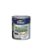 Dulux Valentine ECRAN+ MULTI-SUPPORTS EXTERIEURE - Peinture en Phase Aqueuse pour l'Éxtérieur et l 'Intérieur - Satin Gris Franc 2 L