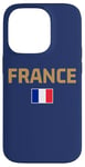 Coque pour iPhone 14 Pro France - Throwback Design - Classic