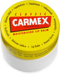 CARMEX Classic Lip Balm Pot (7.5g) For Dry & Chapped Lips Soothes, Relieves & M