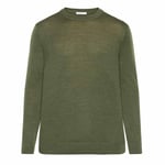 Knowledge Cotton Regular Merino Knit Crew Neck Herr