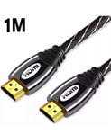 1M Premium HDMI Cable v1.4a Gold High Speed LEAD 1080 CABLES X BOX SKY PS4 PS5