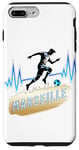 Coque pour iPhone 7 Plus/8 Plus supporter de Marseille - idée amateur de foot marseillais