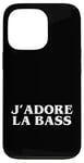 Coque pour iPhone 13 Pro J'adore la basse