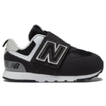 New Balance 574 Sneakers Med Kardborreband Svart | Svart | 21.5 EU