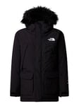 THE NORTH FACE Junior Boys Mcmurdo Parka - Black, Black, Size S=7-8 Years