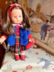 poupee petitcollin emilie neuve brune cheveux long yeux bleus tenue neuve l ecol