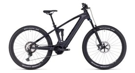 Vtt electrique tout suspendu cube stereo hybrid 120 slt 750 shimano xt 12v 750 wh 29   noir prizm 2023