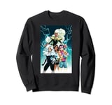 Marvel Women Storm Jubilee Wasp America Chavez & Black Cat Sweatshirt