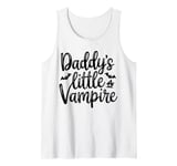 Daddy's Little Vampire Midnight Gothic Halloween Dad Kids Tank Top