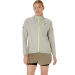 Asics Fujitrail Waterproof Jacket Femme Beige