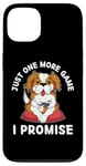 iPhone 13 Cute Dog Just One More Game I Promise Dog Lover Case