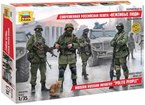 Zvezda- Militaire Kit de modélisme, 500783665, Vert, 1:35