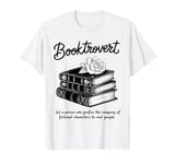 Booktrovert Definition Funny Book Lover Meaning Reader Women T-Shirt