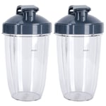 Blender Replacement Dishwasher Safe Blender Cup Lid 24OZ Large Capacity