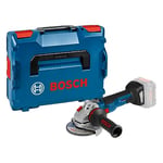 Bosch Professional 18V System GWS 18V-10 SC cordless angle grinder (disc diameter: 125 mm, incl. connectivity module, excluding batteries and charger, in L-BOXX)