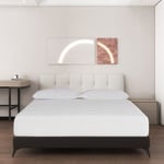 Luxe Matelas 140x190 - Épaisseur 25cm - Matelas Mousse - Confort Mi-Ferme - Blanc - Développé & Produit en Europe - Bolli