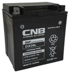 12V EIX30L-BS MC-batteri 30Ah 168 x 127 x 177 mm