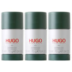 3-pack Hugo Boss Hugo Man Deostick 75ml, 75ml