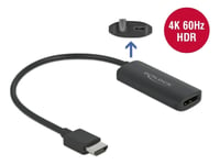 Delock Adapter HDMI-A male to DisplayPort female 4K 60 Hz