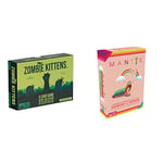 Exploding Kittens Zombie Kittens Card Games for Adults Teens & Kids - Fun Family Games and Mantis Card Games for Adults Teens & Kids - Fun Family Games