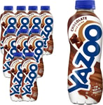 YAZOO Chocolate Milkshake Milk Drink, High in Protein & Calcium, 400 Ml (Pack of