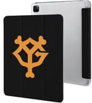 Étui Pour Ipad Pro 2021 Yomiuri Giants 12,9 Pouces, Type Ordinateur Portable, Support À Trois Volets Avec Porte-Stylo, Veille/Réveil Automatique