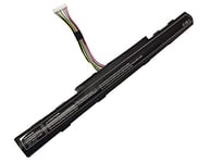 Batterie Acer AS16A5K AS16A7K AS16A8K pour Acer Aspire E15 E5-575 E5-575G E5-575T E5-575TG E5-553 E5-553G F15 F5-573 F5-573G F5-573G-52M7 F5-573G-574E E17 E5-774 E5-774G E5-575T-58WH 14.8V 2600mAh