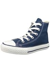 Converse Chuck Taylor All Star Hi Unisex Kids Trainers, Blue (Navy Blue), 11.5 Child UK (29 EU)