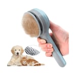 Cyslmuk - Brosse et peigne pour chien, Brosse pour chat, Brosse pour chat Brosse autonettoyante pour chat Enlève le sous-poil Brosse pour chien Brosse