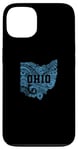 iPhone 13 Ohio Pattern in Map USA America Case