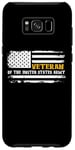 Coque pour Galaxy S8+ Veteran of United States US Army - Journée des anciens combattants