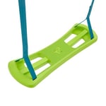 TP Toys, Green TP929 3 In 1 Swing Seat, 3 Swings In 1, 3 Modes Of Use - Sit, Stand And Trapeze Mode. Robust Plastic With Grip Surface Finish. UV Resistant Webbing, Seat Attachment Frame 3 Years+