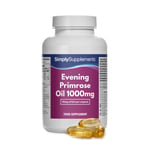 Evening Primrose Oil 1000mg * 120 Capsules * Supports Hormone Balance