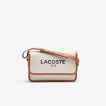 Lacoste Sac à rabat Héritage Canvas Taille Taille unique Beige Marron