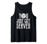 Volleyball Player- You Just Got Served Tank Top