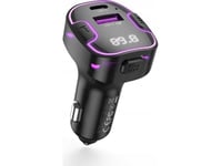 Xo Fm Transmitter Bcc12 Bluetooth Mp3 Car Charger 3.1A Black