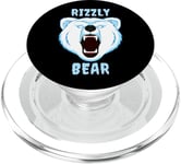 Rizzly Bear Cool Bear PopSockets PopGrip for MagSafe