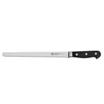 Montana Maitre Couteau de cuisine pour jambon, couteau de cuisine avec lame étroite en acier inoxydable à l'azote 26 cm et manche ergonomique, couteaux de cuisine professionnels fabriqués en Italie