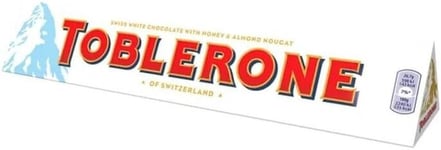 2x Toblerone White Chocolate Large gift Bar, 360 g Treat Gift Hamper For Xmas