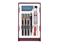 Rotring S0699390, Mekanisk Blyant, Teknisk Penn, Sort, 0.2,0.4,0.6 Mm, 1 Stykker