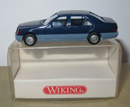 Micro Wiking Ho 1/87 Mercedes Benz Classe S 500 Dark Blue #1580320 In Box