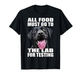 Funny Labrador Retriever The Lab Food Black Lab Mom Dad T-Shirt