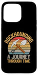 Coque pour iPhone 15 Pro Max Collection de minéraux Rockhounding : un voyage dans le temps