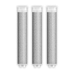 Philips Water Shower Head with Filter - Replacement Filter Pack of 3, Effectively Removes Chlorine and Other Large Particles, 1 Month Filtering Time