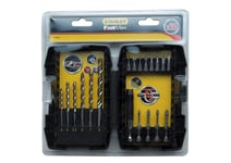 Stanley A Set Of Stone Drill Bits And Torsion 19Pcs Bits. - Sta88201