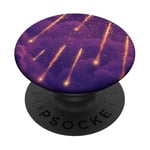 Celestial Falling Stars in Starry Night Sky Aesthetics PopSockets Adhesive PopGrip