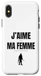 Coque pour iPhone X/XS cadeau homme drôle et original airsoft airsofteur humour