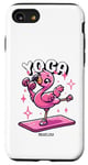 Coque pour iPhone SE (2020) / 7 / 8 Yoga Drôle Flamingo Mignon Fitness Entraînement Femmes Gym