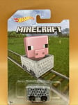 Hot Wheels Minecraft Minecart Pig New Long Card MINECRAFT 2016 Pig Kids Gift Toy